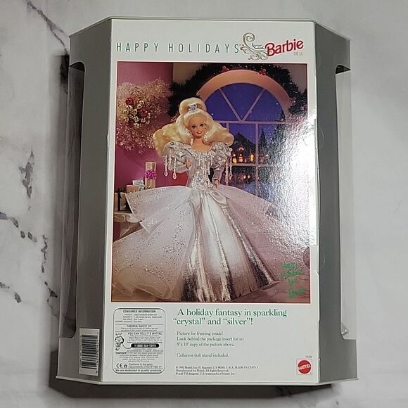 1992 Vintage Happy Holidays Barbie Special Edition - Picture 2 of 2